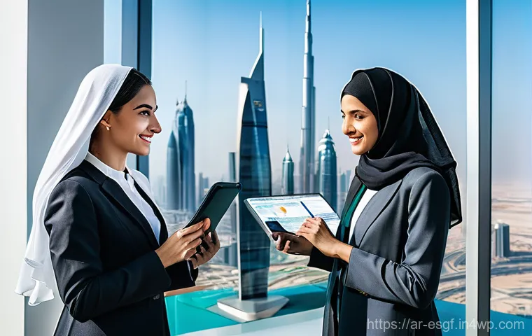 ESG 투자에서의 데이터 수집 방법 - **Prompt 1: Collaborative ESG Data Analysis in a Modern Arab Office**
    "A vibrant, high-resolutio...